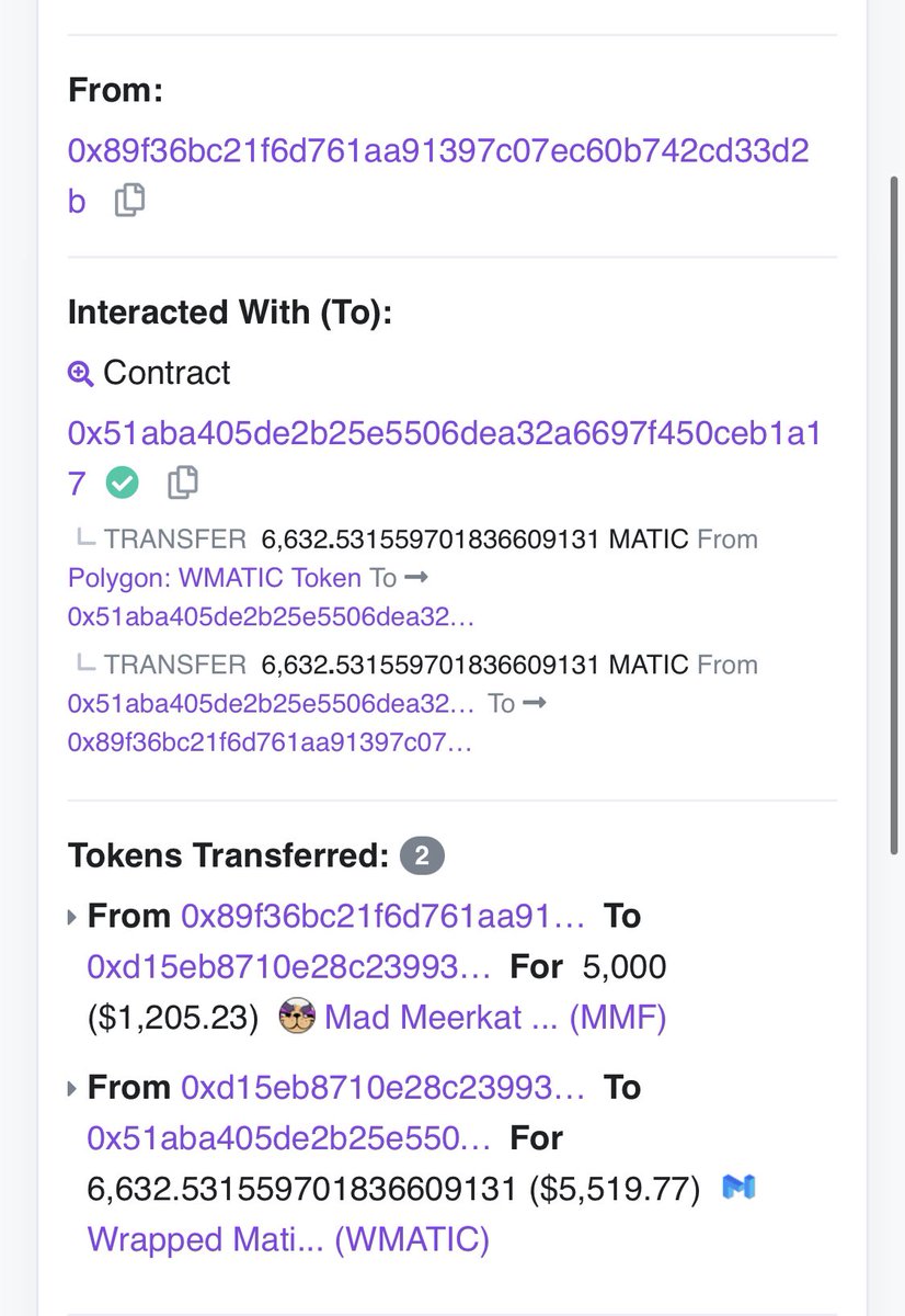 0xWatchman's tweet photo. @peckshield @MMFcrypto They are transferring to a non CEX wallet to dump tokens … 

0x89f36bc21f6d761aa91397c07ec60b742cd33d2b https://t.co/DItyiAbz1e