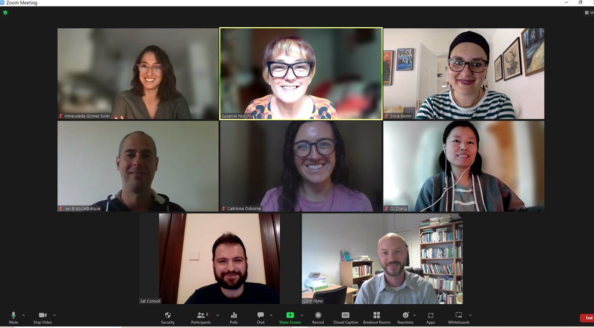 ⭐️ Some fresh faces at our Executive Committee meeting this morning - we are delighted to welcome two new members on board! 

Looking forward to working together on both <a href="/IRAAL/">Lari Maccedo</a> and <a href="/TeangaJournal/">TEANGA</a> matters 🎉
