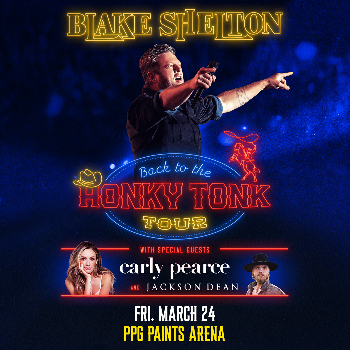 PPG Paints Arena on Twitter "🚨JUST ANNOUNCED🚨 Blake Shelton is