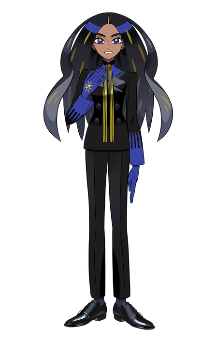 Bulbagarden's tweet photo. Geeta is the chairwoman of the Pokémon League, which operates Paldea’s Pokémon Gyms. Among the region’s Champions, she reigns supreme as the most skilled Trainer of all. https://t.co/pI9M9S4lwW