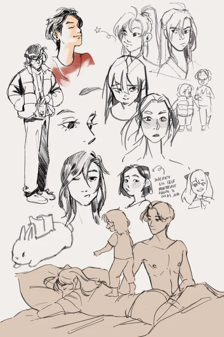 sketch dump!!! (these get increasingly older hehe) 