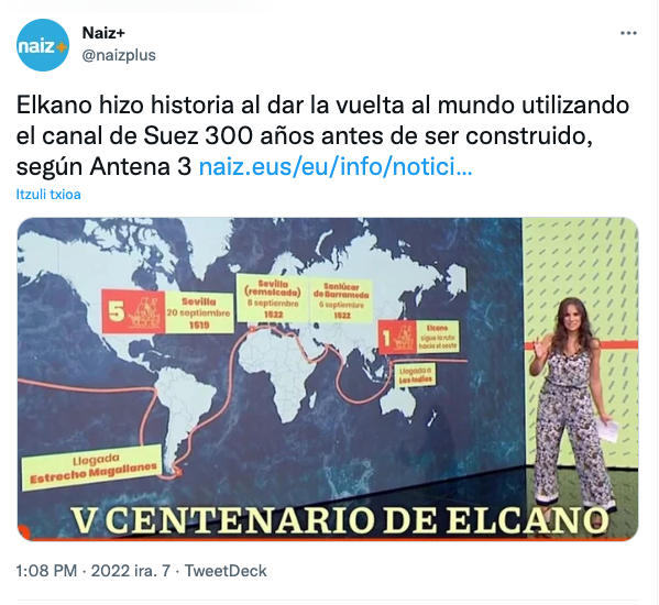 TxeGebara's tweet photo. Dos formas distintas de hacer periodismo: titulares claros con información directa, o el clickbait que sólo prioriza las visitas.
Nik argi daukat, nik NAIZekin. https://t.co/WuIX2AuIaG