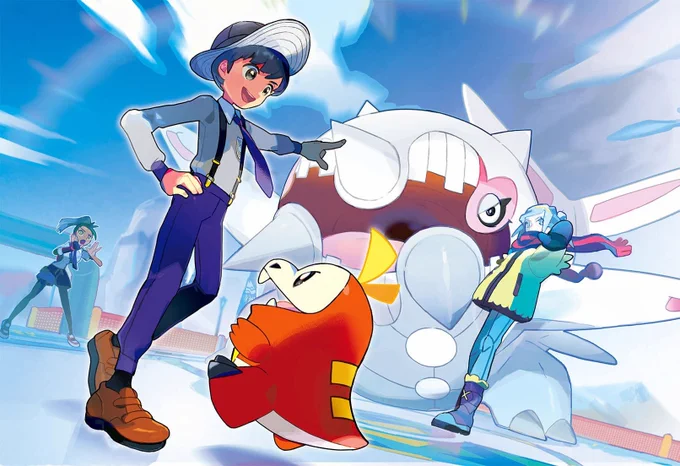 Just want to share this amazing art from the websiteI wish we got more illustrations like this 