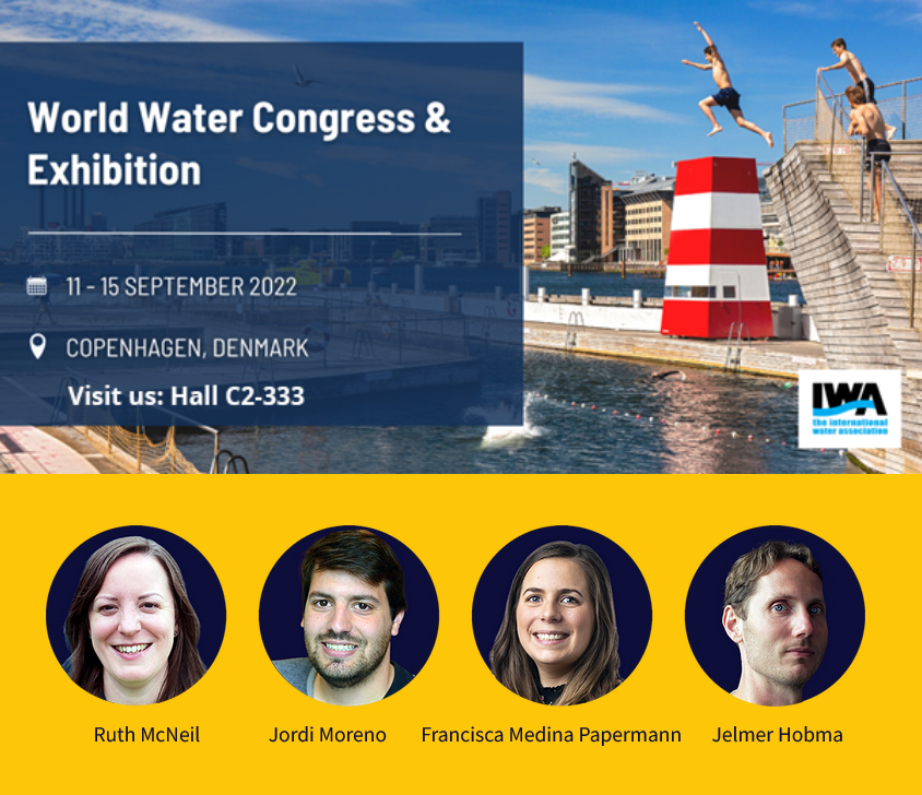 Project coordinator Ruth McNeil will be speaking on Wednesday 14th Sep. at 15:45 pm, at the 
'𝗪𝗮𝘁𝗲𝗿 orientated 𝗹𝗶𝘃𝗶𝗻𝗴 𝗹𝗮𝗯𝘀 as a mean to engage stakeholders in the development and demonstration of water technologies' workshop.

#WorldWaterCongress #IWA #Copenhagen