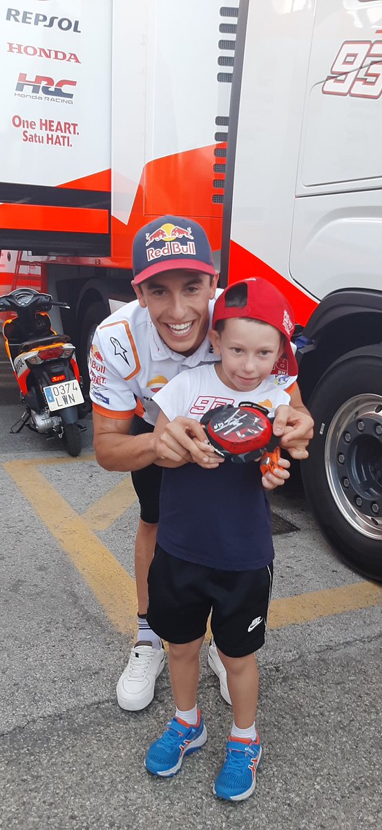 And finally Federico had the chance to meet @marcmarquez93 🫶🏼❤️

#MM93 #MisanoTest