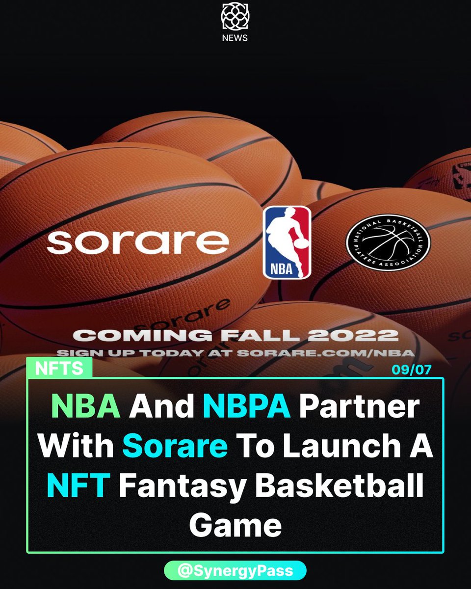 Synergy on Twitter "NFT News The NBA and TheNBPA have signed a