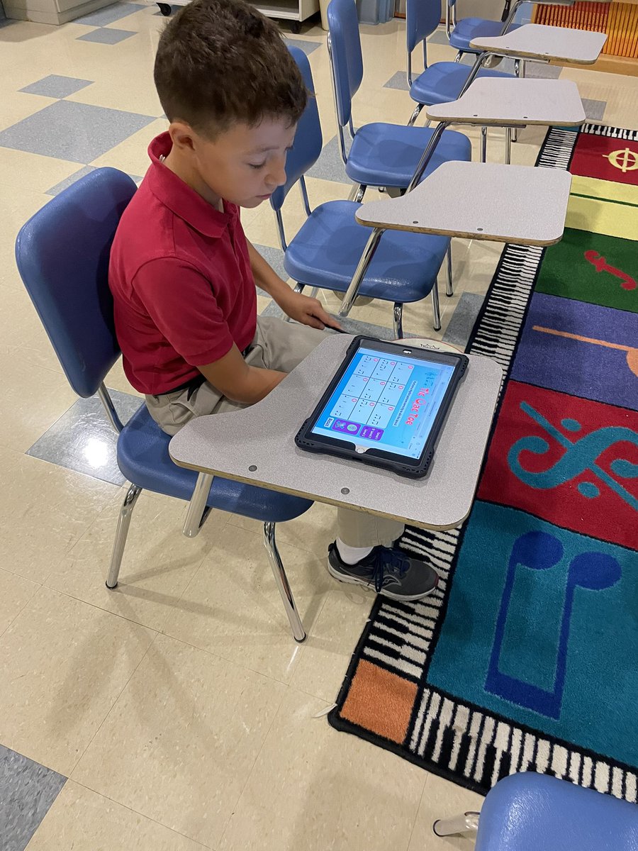 pierce_mr's tweet photo. The 2022-2023 school year is off to a great start!  Today 3rd graders practiced rhythm patterns using Quaver Tic Tac Toe!  @miltonhershey @MhsVpa @MHPrincipals @Quaver_Ed https://t.co/D2A91F2Xn9