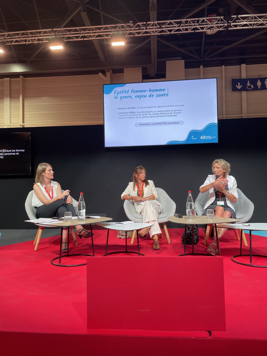 #MUTcongres2022.  Catherine Vidal parle de l’impact du genre sur les inégalités de santé