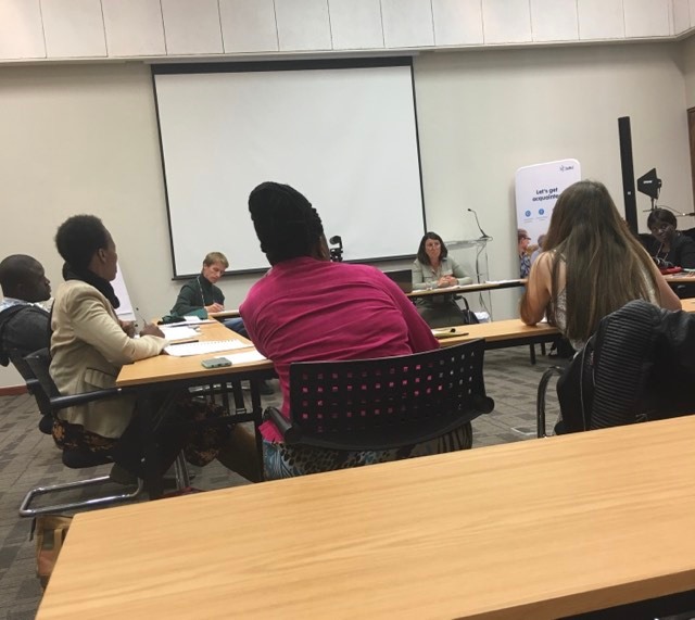 Christ'l and Mario from #UGent are doing an excellent job teaching and solving issues related to #mycotoxin analysis at the #ASM joint MYTOX-SOUTH symposium in #Stellenbosch!