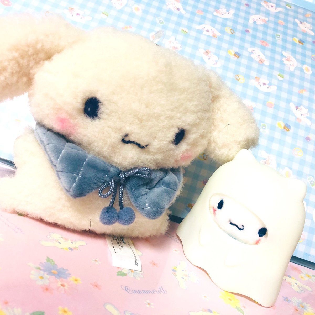 「ひらぺったいしななとおばけしなな 」|皐月うさぎのイラスト