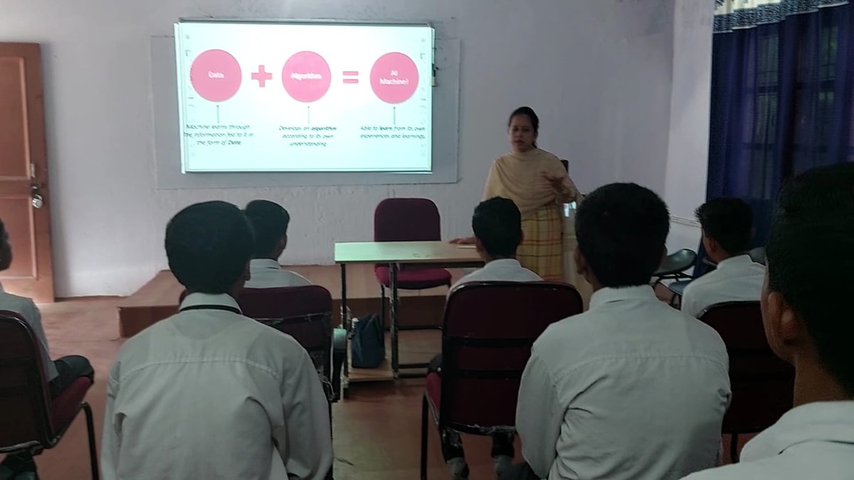 ThakurAnoopSa's tweet photo. IT teachers are leading the AI Revolution in the Government schools of the Jammu Division. Their dedication and diligence will certainly create a new line of AI Ready Workforce. We are proud of your efforts. @DSEJDrRSSharma,@Shwetakhur,@Ai4Youth,@SapnaBist3,@DsejMedia https://t.co/DBFvFfelbv
