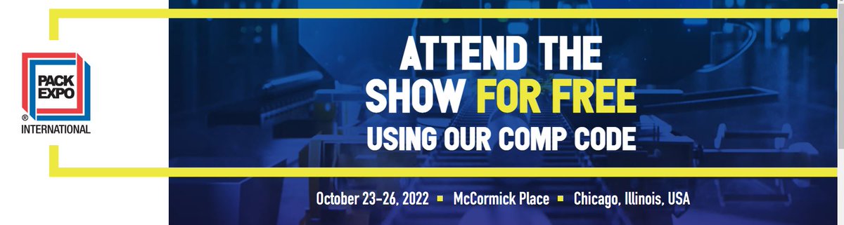 MDPackaging's tweet image. The MD Packaging team will be in Chicago for PackExpo!  We will be working in our partners booths and supporting our clients.  Contact us to schedule a meeting!  We look forward to showing you the latest and greatest in packaging automation. mdpackaging.com/join-the-mdp-t…