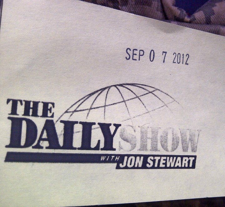 WilsonsWorld's tweet photo. Ten years ago today, the “moment of zen” was in Charlotte for #DNC2012 - amongst all the craziness I experienced (and caused) that week - THIS was the highlight for me! @jonstewart https://t.co/vHrgiGAIBe