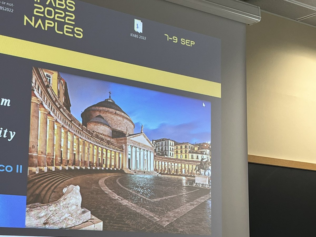 rciciret's tweet photo. Ready to present our Paper on #ESG investing #ifabs conference in #Naples #Napoli @UninaIT https://t.co/y3tv4zmvuc