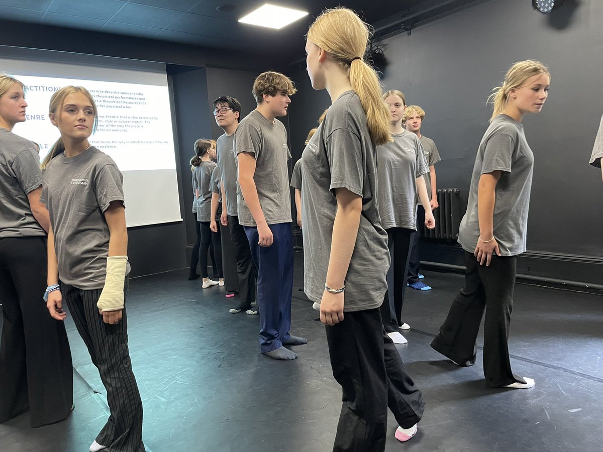 Loving our huge Year 12 group for Drama and Theatre this year, what a powerhouse of talent!