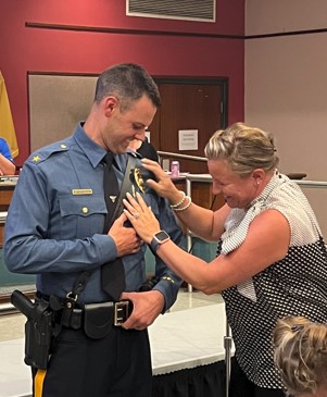 At last night's council meeting, Thomas Schneider was sworn in as Acting Chief of the Haddon Heights Police Department. We want to congratulate Acting Chief Schneider! We look forward to working with you and know you will do outstanding things for our community!