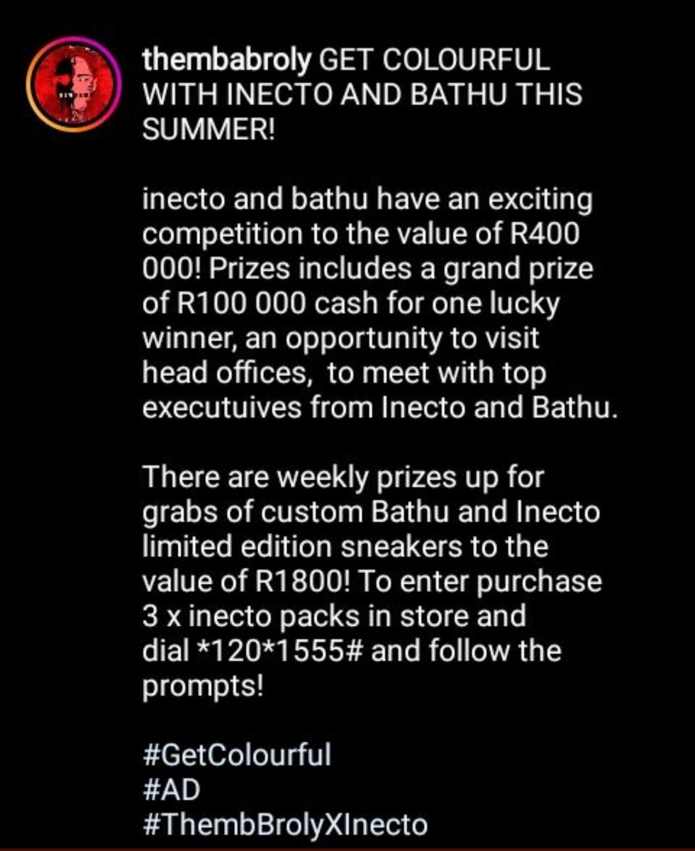 Keyboard_gang's tweet photo. Ghostnation we have a task to get Colourful this Summer
THEMBABROLY X INECTO
#ThembaBroly https://t.co/5PePdZhSMv