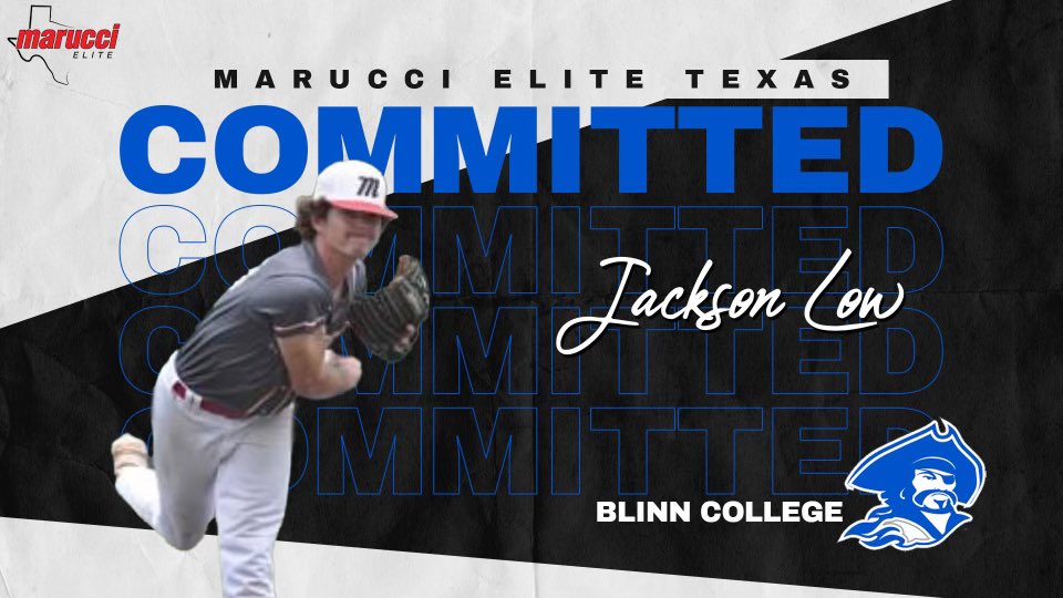 JacksonLow14's tweet photo. So blessed to commit to @BlinnBaseball ! I Wouldn’t of been here without my mom and dad for making a huge investment in me. A big thank you to all the @MarucciEliteTX coaches and @fosterfalconbb coaches for coaching me and turning me into a collage player.@MichaelSirotka https://t.co/GSPsE9bgJ8
