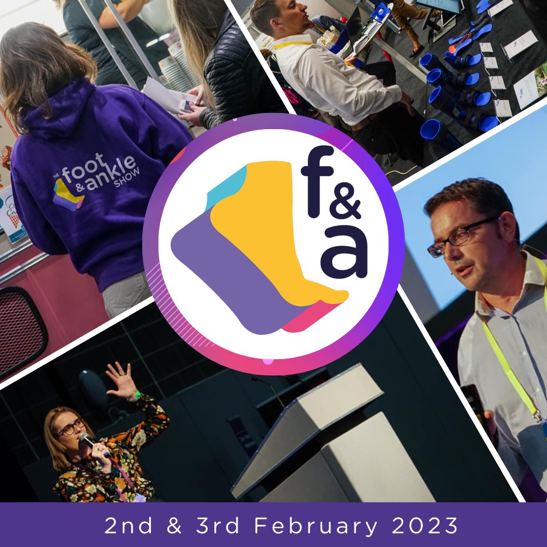 At The Foot &amp; Ankle Show all areas of the conference are in one hall.

Speakers, workshops, product demonstrations, the exhibition and even refreshments are all under the same roof to create a fast paced, lively experience.

Book your early bird ticket at lnkd.in/e_s3pGYV