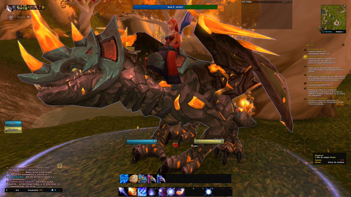 itsryui's tweet image. le daba a mi propio pj del wow