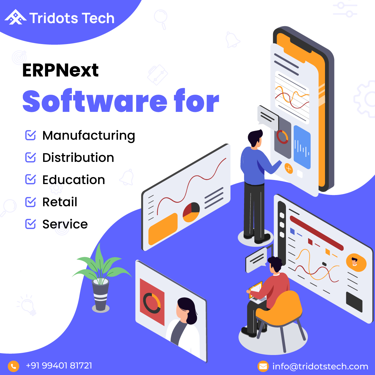 Tridots_tech's tweet image. Have you been considering purchasing an ERPNext system for some time? Any business you might handle, I bet this very affordable and cost-friendly ERPNext solution will be a savior for your business to automate the entire work process. Wanna try???

  tridotstech.com/erpnext-softwa…