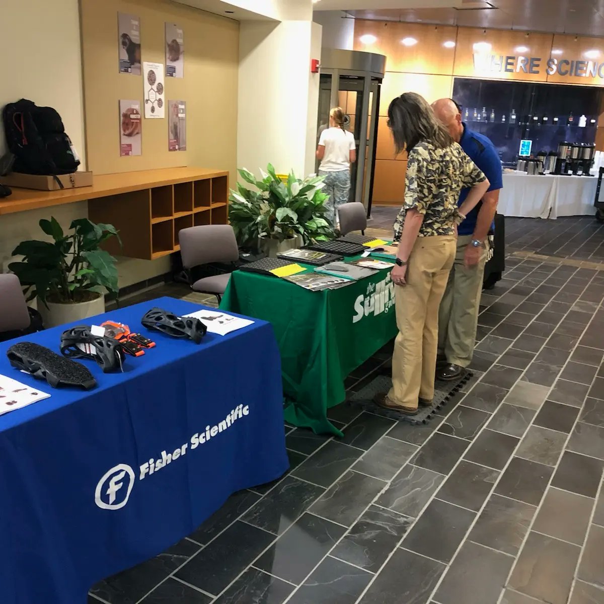 Impacto_Inc's tweet photo. Impacto is all set up and ready for a successful day at the Pfizer Safety Day!
#comfortablyworkinghard #impacto #safety #workplacesafety #tradeshows https://t.co/gfcT55Jgma