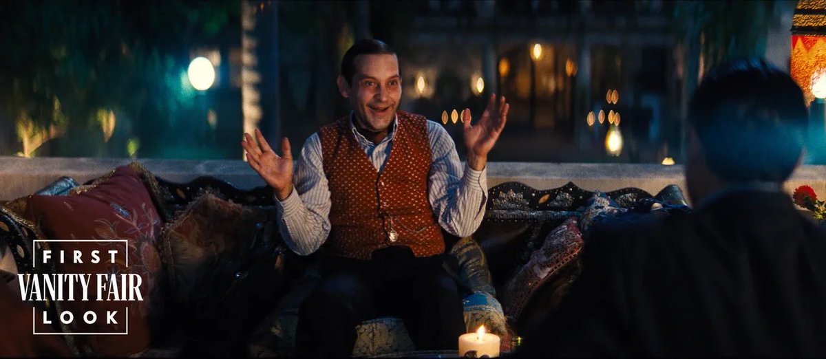 FilmUpdates's tweet photo. Damien Chazelle’s BABYLON.

Starring Diego Calva, Margot Robbie, Brad Pitt, Li Jun Li, Tobey Maguire, Jovan Adepo, Jean Smart, Max Minghella, Katherine Waterston, Lukas Haas, Samara Weaving, Flea, Spike Jonze, Olivia Wilde, Phoebe Tonkin and Chloe Fineman.

In theaters Dec. 25. https://t.co/BNMRpK0ULZ