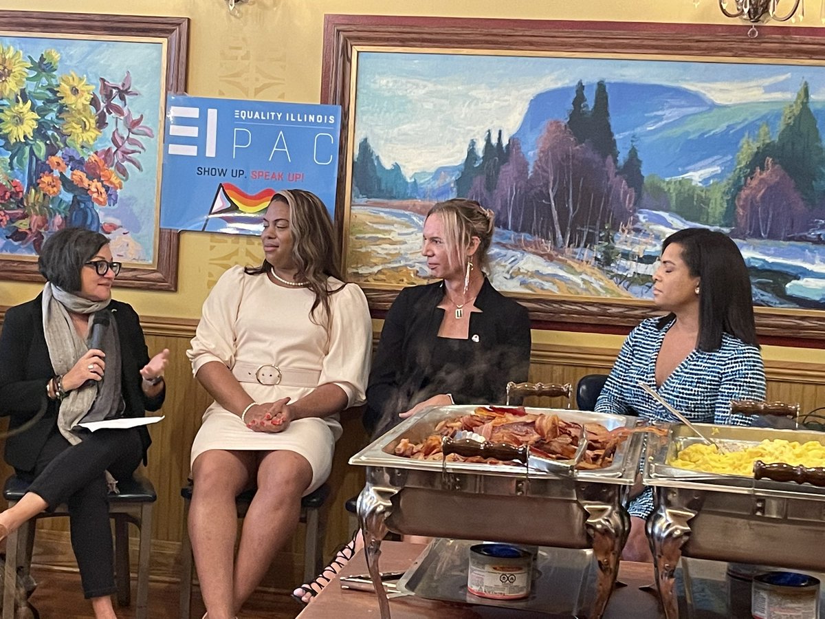 eileendordek's tweet image. With @EqualityILL for a panel with Trans Elected Officials and Candidates. @mspreciousdavis