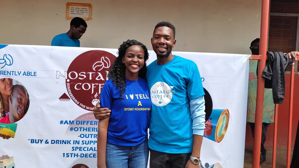 TellastoryUg's tweet photo. We are so thrilled to have our Nostalgic Coffee family join us for the #runforimpact #walkforimpact. 
Nostalgic Coffee is a social enterprise using coffee to support less privileged people such as children with disabilities and young girls struggling to get a good education.🤗 https://t.co/yFMxBn1532