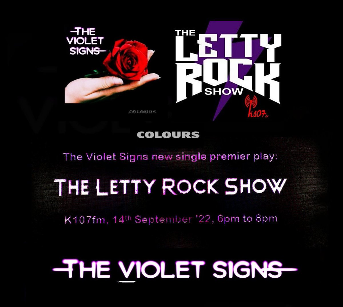 VioletSigns's tweet image. A week from today 🤘