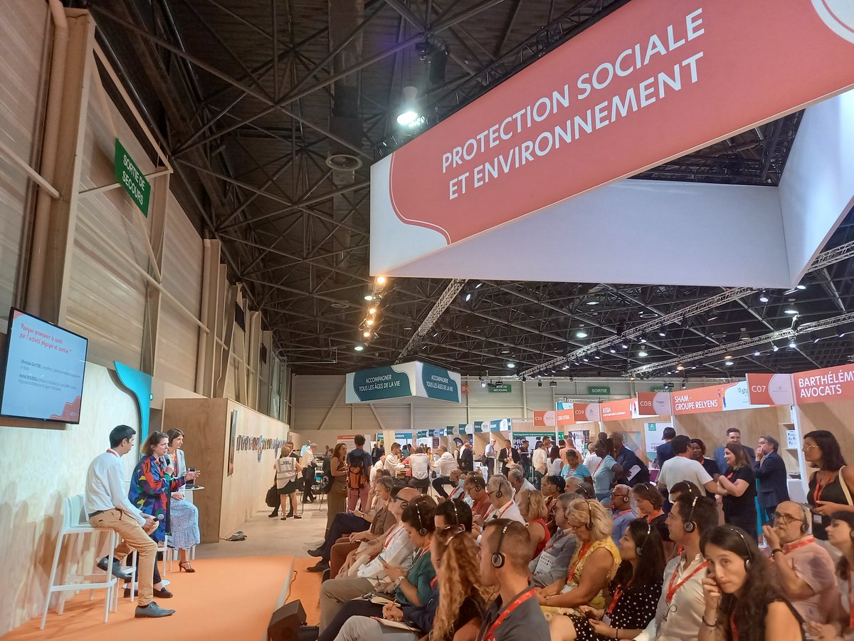 MUTNormandie's tweet photo. [En direct] Agora "Pourquoi promouvoir la #Sante par l'activité physique et sportive ?"  #MutCongres2022 https://t.co/WMtriYfkvl