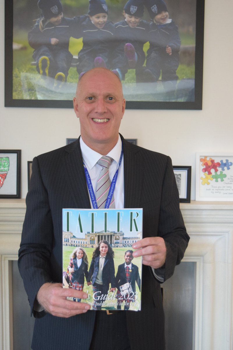CheshamPrep's tweet photo. We are so proud of our fantastic review in the 2023 edition of the Tatler Schools Guide.  "At the helm of this wholesome, family-orientated prep is 'superstar' head Jonathan Beale."  Read the full review at https://t.co/mMn6ssNfHn https://t.co/vWrgPEPm5k