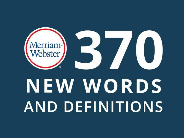 MerriamWebster's tweet photo. 🎉🎉Great news!🎉🎉

We added 370 new words to the dictionary!

https://t.co/j8rXQMHX8t https://t.co/HykpJWf3HW