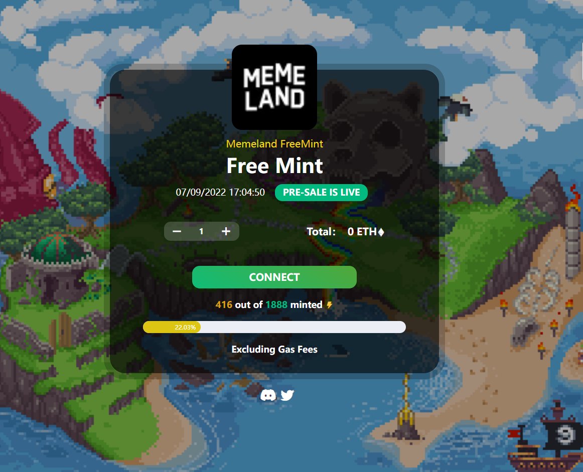 memeland_nf's tweet photo. 🎉Because of the bear market of the market, we provide 300 whitelists that can be minted for free Mint

📢Quick Minting if you are mentioned by us (only 300 NFTs on Twitter members)

🔗Mint only at our Official Website 👇 below (click to open
https://t.co/ipm1HXSPBX https://t.co/DVVSmzluun