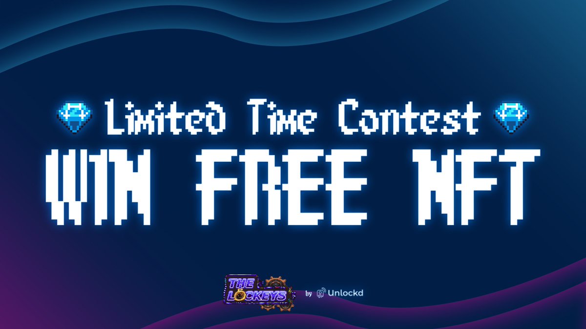 💎🤖 24-hour GIVEAWAY 🤖💎

Excited about #TheLockeys mint? We're thrilled!

Share your recent acquisition or your excitement with this event and get the chance to win a FREE LOCKEY.

🗝️ Requirements: tweet with #TheLockeys hashtag and include thelockeys.com link.