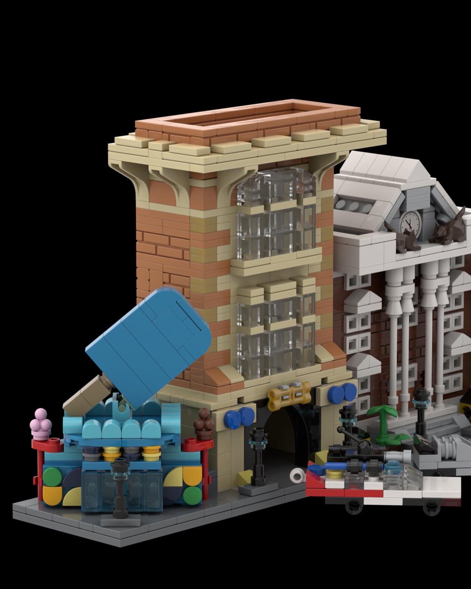 earle_fam's tweet photo. My mini city is growing! #legomoc #afol #artist https://t.co/PYIk2diwj8