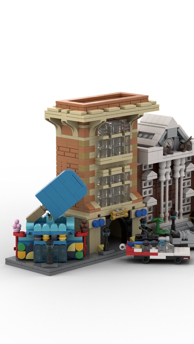 earle_fam's tweet photo. My mini city is growing! #legomoc #afol #artist https://t.co/PYIk2diwj8