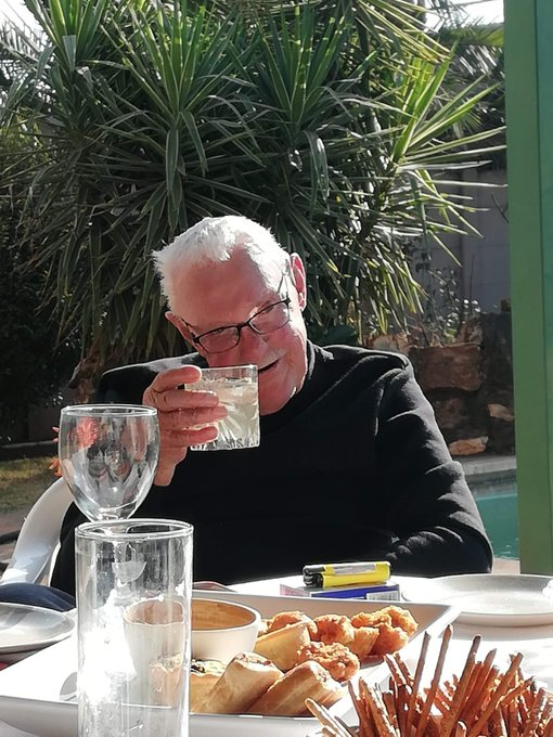 Mufasa0062's tweet photo. Thank you so much for all the warm sympathy wishes. 
My dad was never in his life admitted to a hospital.He died yesterday afternoon peacefully in his sleep at the age of 95.Yes he was a smoker and enjoyed his whisky. https://t.co/BjWOgzSswW
