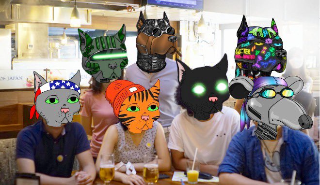 Gutter Asia 1st meet up in 🇭🇰

🔥🔥 whoever in town, you’d better show up next time coz we are definitely gonna count $gang tgt 🤑

Lets gooo 🍻🍻🍻#GangGang <a href="/GutterCatGang/">Gutter Cat Gang</a> #GutterAsia