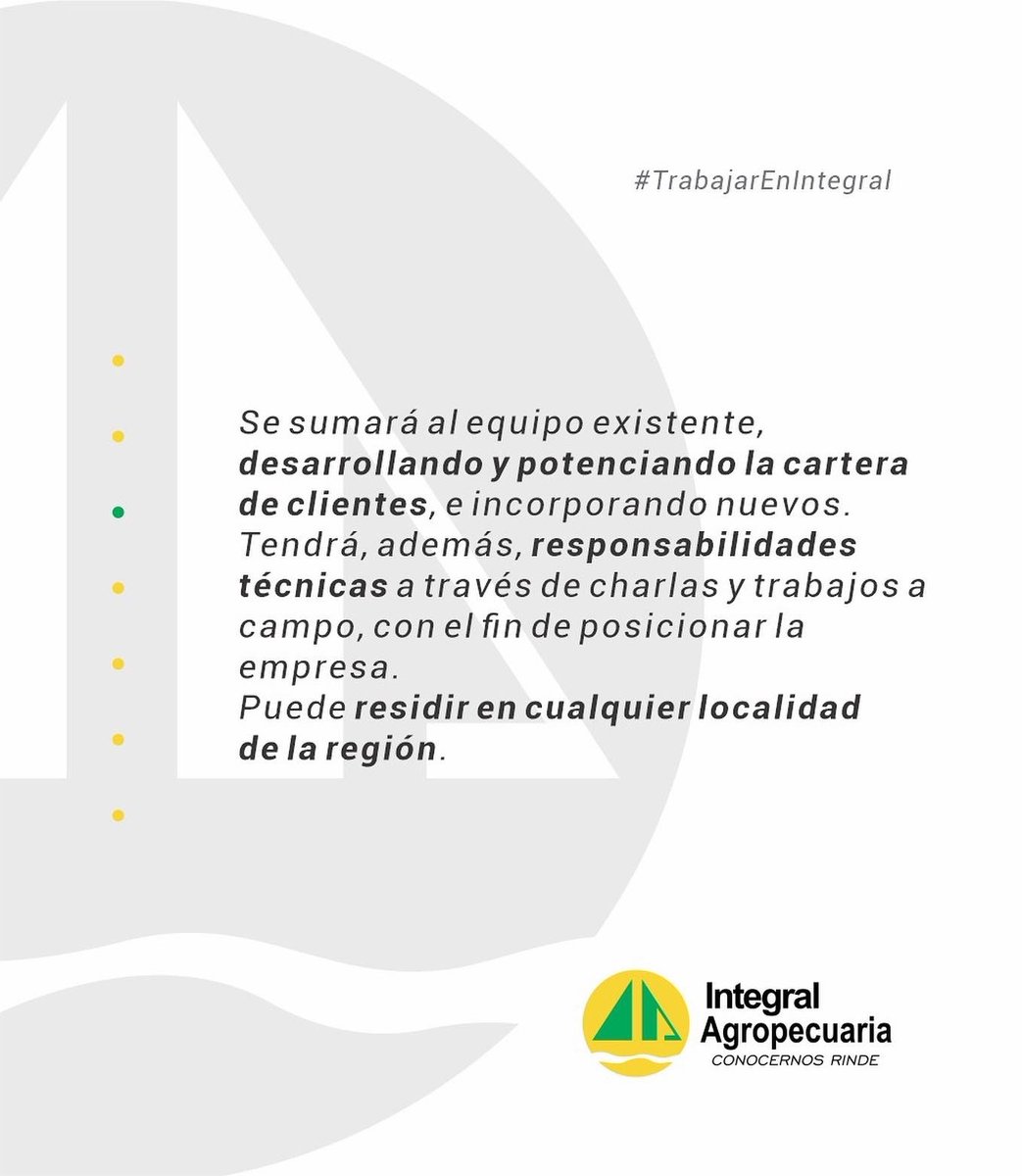 Integral Agropecuaria SRL tweet media
