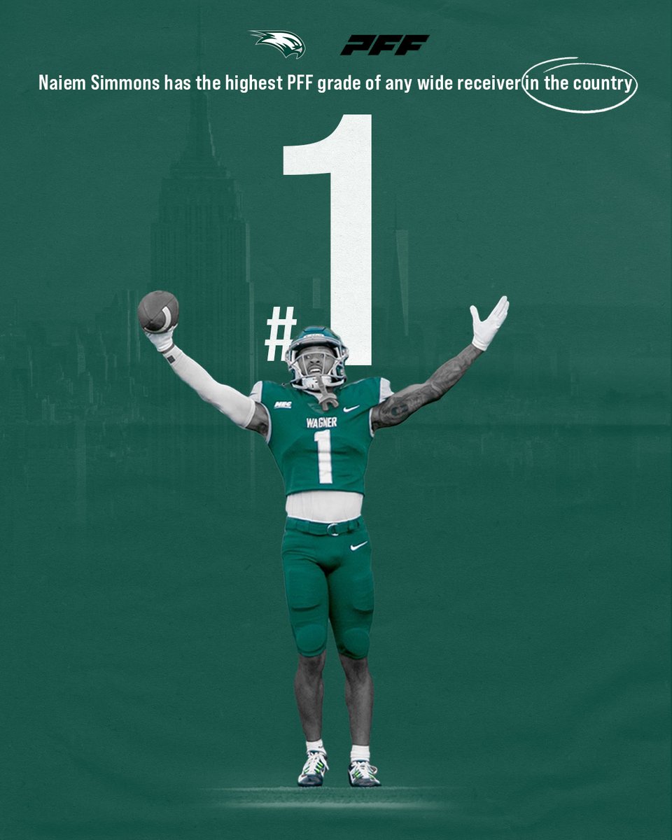 Staten Island is home to the wide receiver with the highest <a href="/PFF_College/">PFF College</a> grade in the country 👀