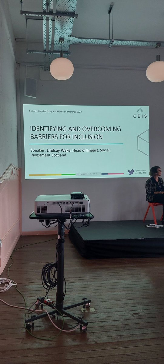 talktokieran's tweet photo. Lindsay Wake, Head of Impact @socinvestscot talks though our approach to diversity and inclusuon, what we've learned and our goals going forward @ceisgroup #CEISConf22 https://t.co/SaqQ5BoGUS
