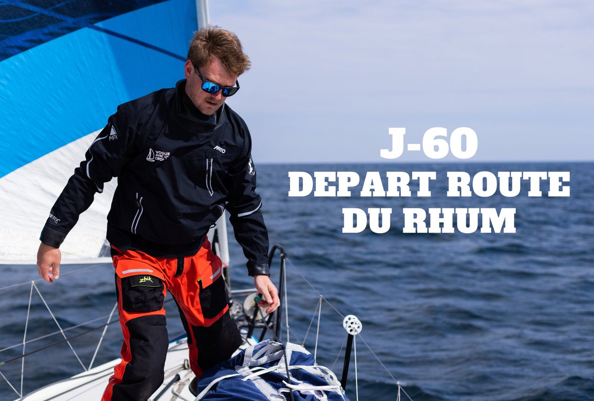 mersetbateaux's tweet photo. route du rhum @VogueAvec1Crohn: 'J - 60 avant le départ de la @routedurhum !
Dans 2 mois je prendrai le départ de ma première course transatlantique en solitaire à bord du Class40 #VogueAvec1Crohn !
Objectif 🎯 : Etre l… https://t.co/SL38GfxqvT, see more https://t.co/VjyRpUqxrA