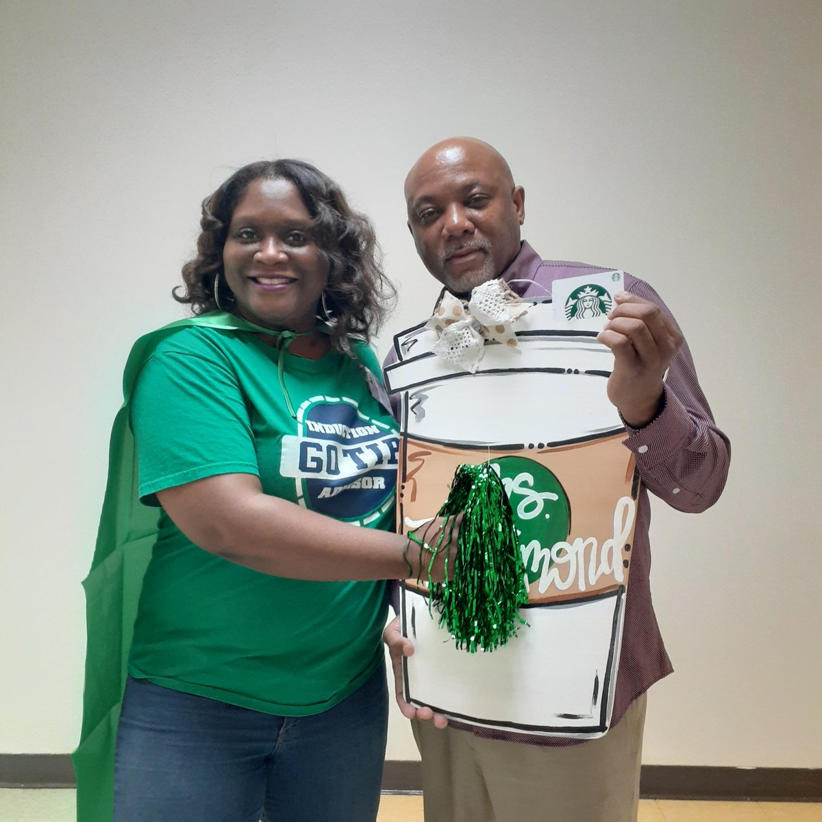 GoTip participants and mentors win big with Starbucks as we build relationships! The game I Have Who Has had us  involved in friendly competition.