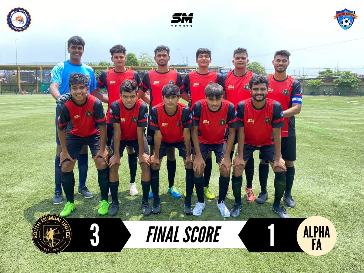 FC_SMU's tweet photo. Final Score: 3-1 

Goals by : 
Omkar, Rajveer, Ali 

A great fight back by our boys after going down 0-1 in the first half. 
They came out second half all guns blazing to score 3. 
The fight, the energy was superb &amp; no one could take that from our boys! https://t.co/MFinghUsCW