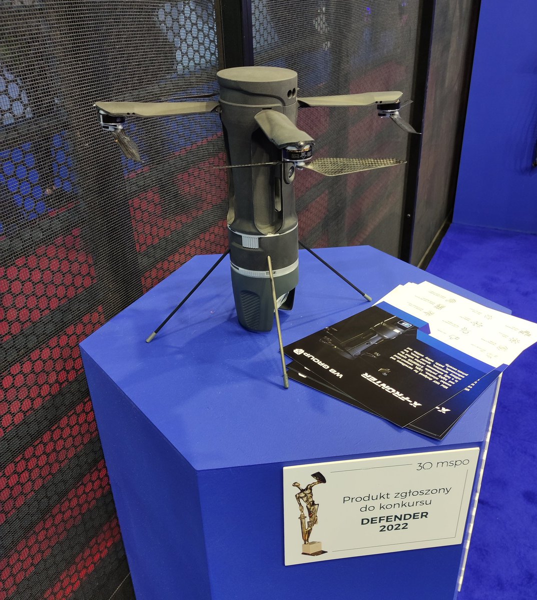 bezzalogowce's tweet image. #MSPO2022 
#WBGroup 
#XFronter
#UAV 
#drone