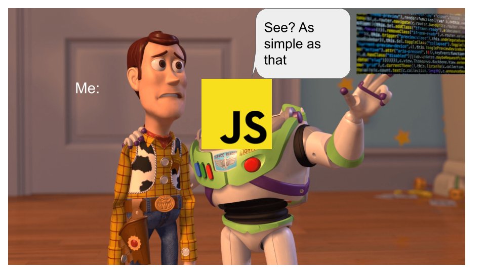 clauperfecto's tweet photo. Unos memes para iniciar la clase? Activación de 3 minutos y nos reímos con sus creaciones (yo solo les pasé la imagen) 😁
#aprendiendoJavaScript https://t.co/XrFqFG8dzo