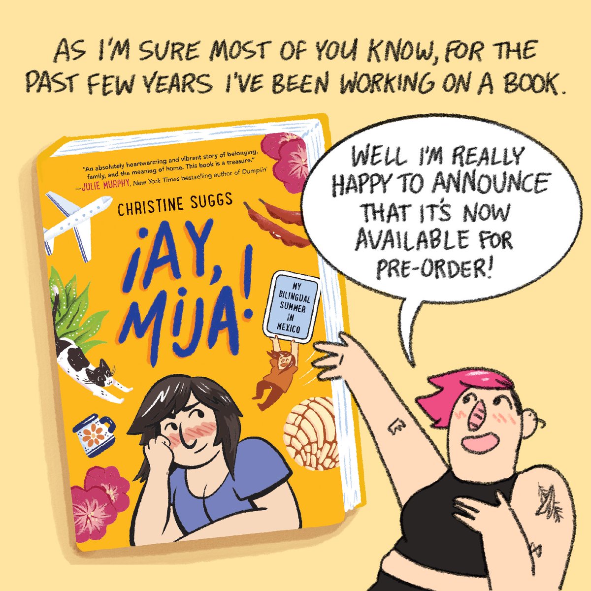 csuggsillo's tweet photo. Comic about my book! (1/3) https://t.co/ziVEIMJV4O