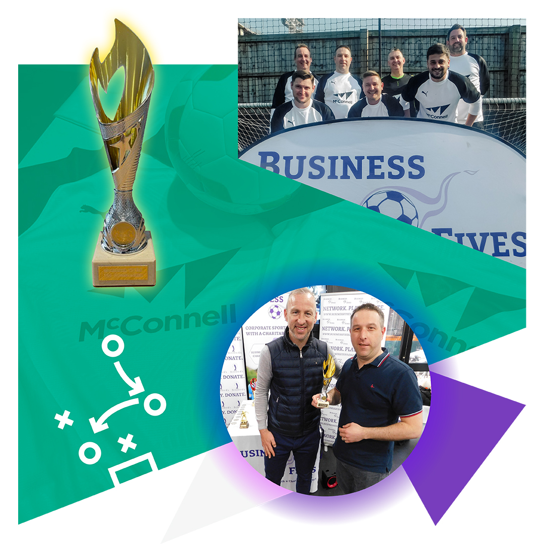 Every Loser Wins

Some of our Dartford team took part in the London Business Fives Charity Football event earlier this year and went on to win… the trophy for raising the most funds. 

Participating is what it's all about so well done!