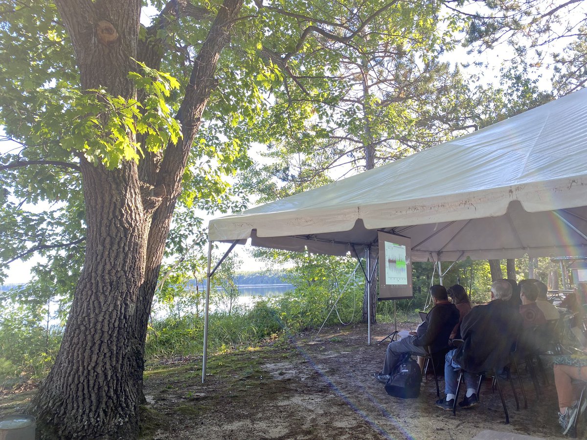 KaylaMathes1's tweet photo. Stoked for the @AmeriFlux meeting at the beloved @UMBS 🌱🌊 https://t.co/fQmCql6rNz